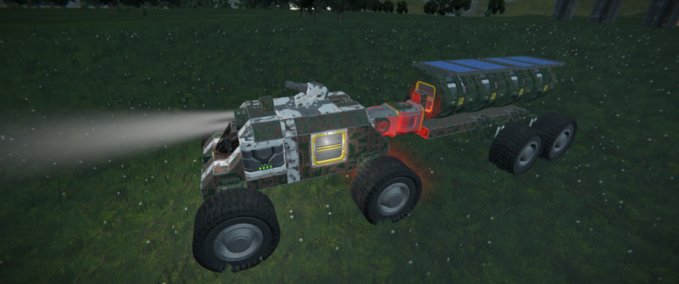 Blueprint Survival tanker rover Space Engineers mod