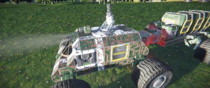 Blueprint Survival cargo rover Space Engineers mod
