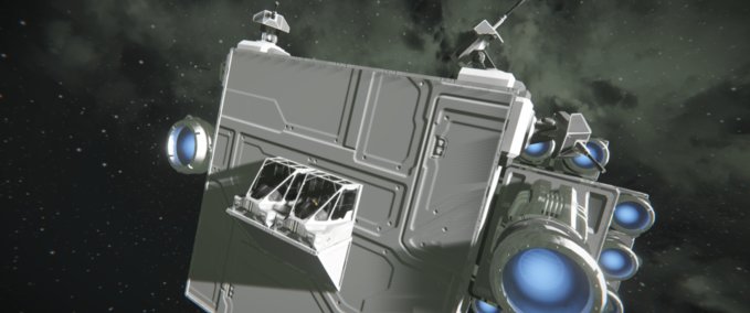 Blueprint Box ship mkII Space Engineers mod