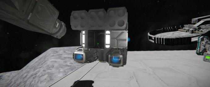 Blueprint Rocket Drone Mk2 Space Engineers mod