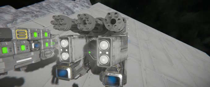 Blueprint Gatling Drone Mk2 Space Engineers mod