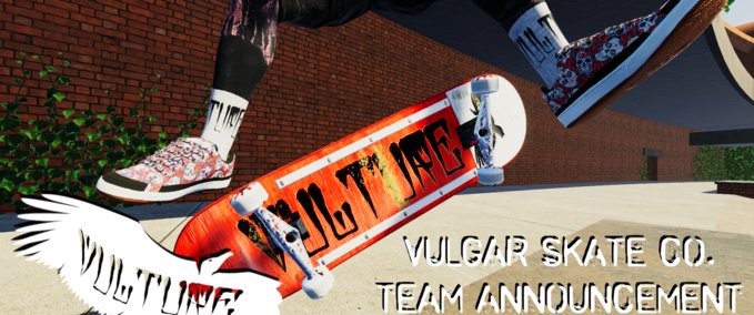 Other Vulture Skate Co. Announcement Drop Skater XL mod