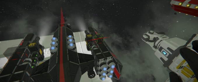 Blueprint F-100 Kilback Space Engineers mod