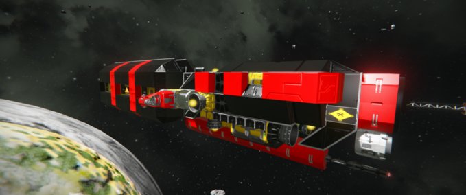 Blueprint Encounter Hydro Tanker Space Engineers mod