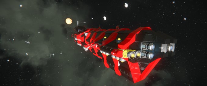 Blueprint Encounter Mercenary Wreckage Space Engineers mod