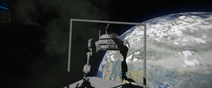 Blueprint Vulture Mech Space Engineers mod
