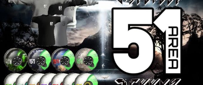 Gear Dishonour Wheels Area 51 Line Skater XL mod