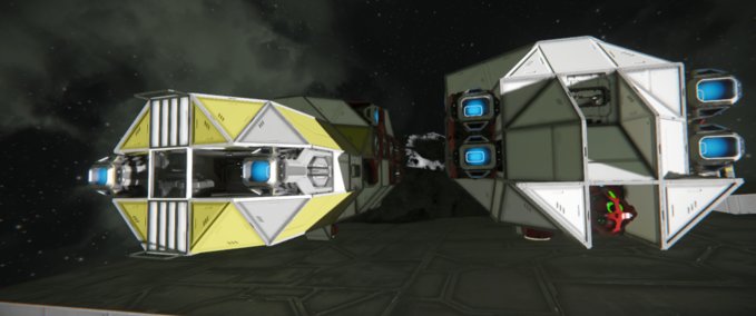 Blueprint Corp Transport Ship Space Engineers mod