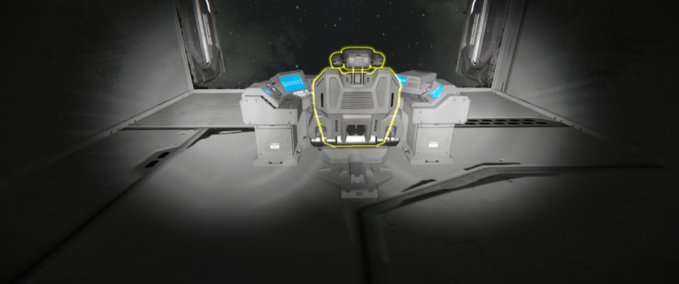Blueprint Ion ship mk1 Space Engineers mod
