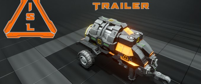 Uncategorized ISL - Hydrogen Storage Trailer Space Engineers mod