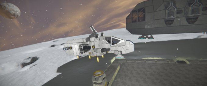 Blueprint Vedurin v1 Space Engineers mod