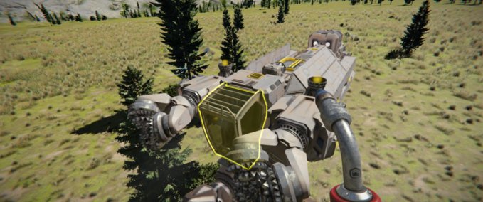 Blueprint Mk3light Space Engineers mod