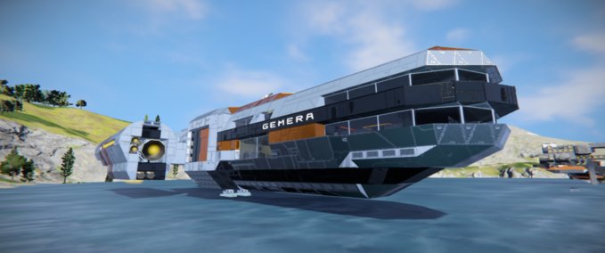 Blueprint RSC Gemera Space Engineers mod