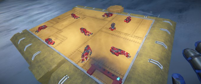 Blueprint Large Grid 7105 Space Engineers mod