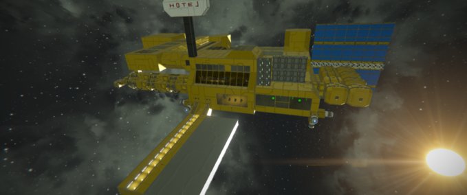 Blueprint BOBS HOTEL Space Engineers mod