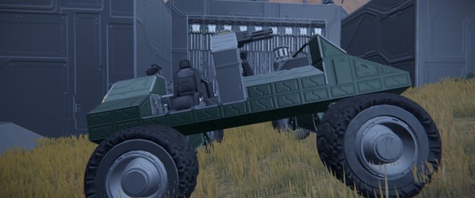 Blueprint USC Jeep Space Engineers mod