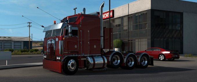 Trucks KENWORTH K100 CUSTOM [1.39.X] American Truck Simulator mod