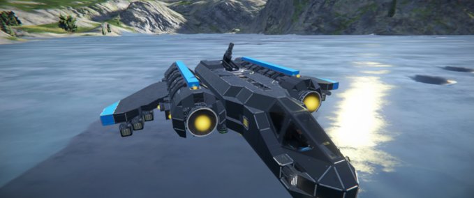 Blueprint BWI Scorpion Heavy Fighter Space Engineers mod
