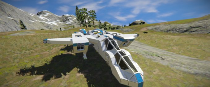 Blueprint BWI Raven Mk3 Space Engineers mod