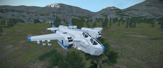 Blueprint BWI Sparrow Mk2 Space Engineers mod