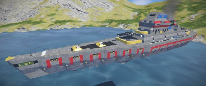 Blueprint LGN-222 Boreal Defiant Mk2 Space Engineers mod