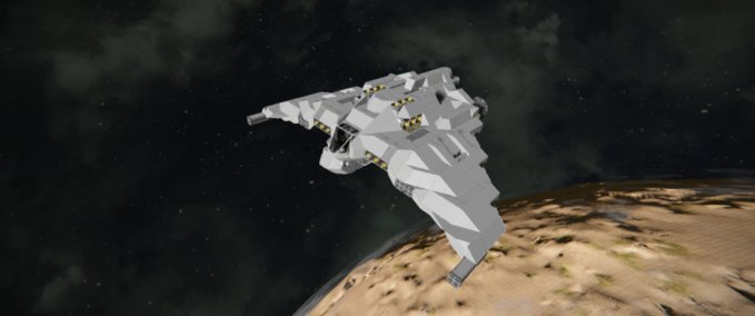Blueprint Arcadian Rou'tek interceptor (Homefront) Space Engineers mod