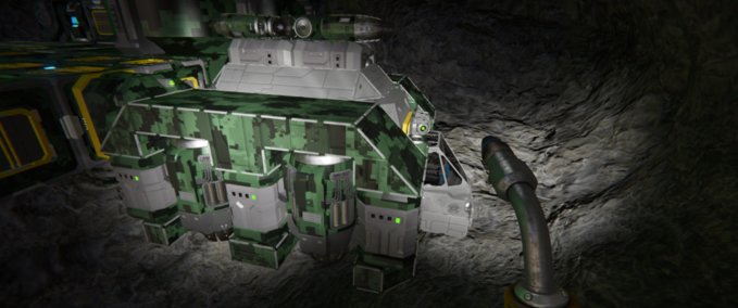 Blueprint AirBus ( Atmo Cargo Ship ) Space Engineers mod