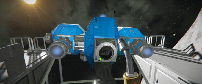Blueprint Damaged Drone Space Engineers mod