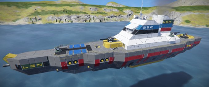 Blueprint LGN-232 Cold Ambition - FAF Space Engineers mod