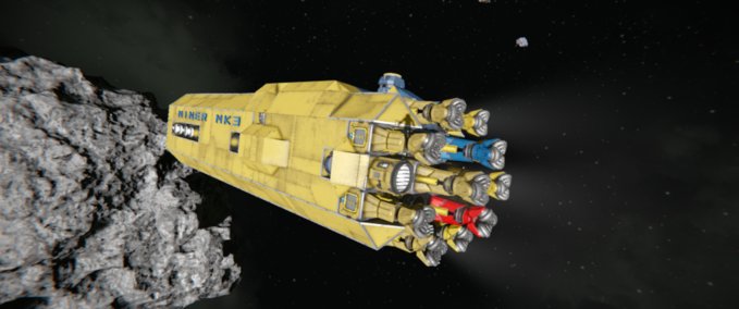 Blueprint Miner MkIII.V Space Engineers mod