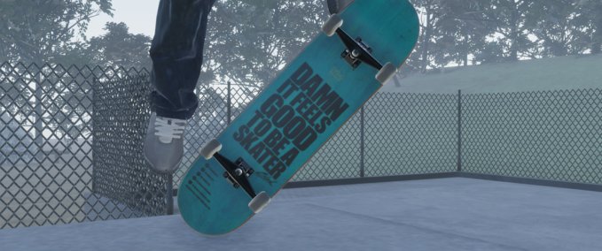 Gear Blind "It Feels Good to Be a Skater" Deck Skater XL mod