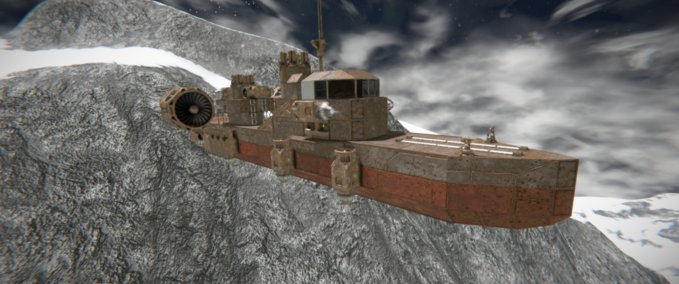 Blueprint Rust bucket Space Engineers mod