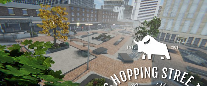 Map Shopping Street By Yaky Skater XL mod