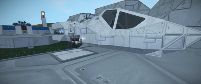 Blueprint Sky viper mk 1 Space Engineers mod
