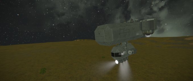 Blueprint NCI S-1 Batfish Space Engineers mod