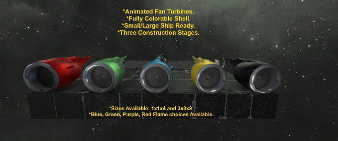 Uncategorized GE Jet Engine Mod Pack~(DX-11 Ready) Space Engineers mod