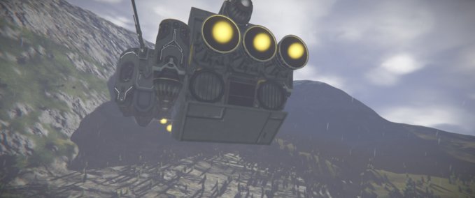 Blueprint The Sled_1 Space Engineers mod