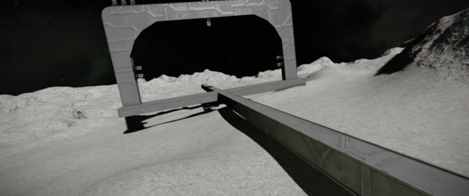 Blueprint Racing Gate Space Engineers mod