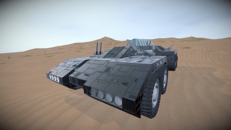 Space Engineers: R.E.T Nemisis class Rover modded v 1.0 Blueprint ...