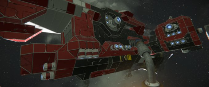 Blueprint Big Red Space Engineers mod