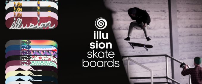 Gear Illusion Skateboards Drop #3 Skater XL mod