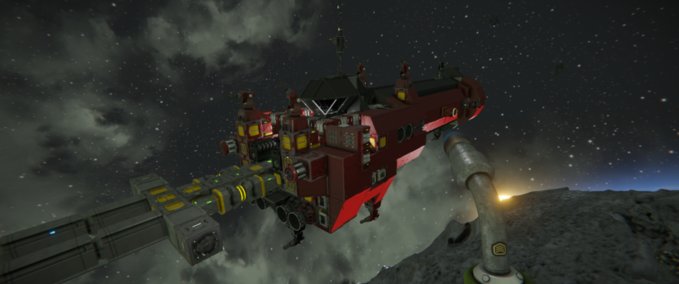 Blueprint Mk2 Rigg chang.able heads miner grinder Space Engineers mod