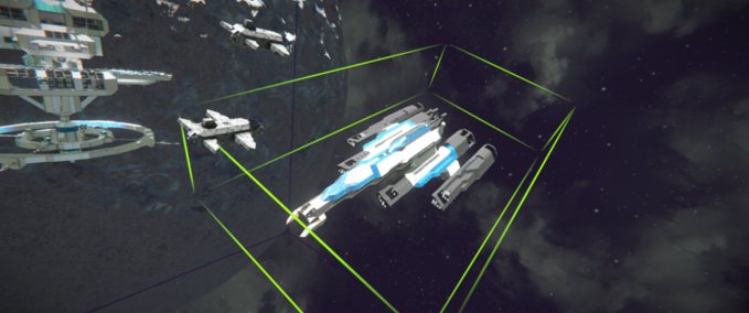 Blueprint SSV NORMANDY Space Engineers mod