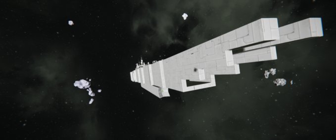 Blueprint Striker Class Light Cruiser Template Space Engineers mod