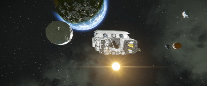 Blueprint Trojan Tool Ship Space Engineers mod