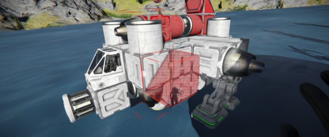 Blueprint Rooster ore detector Space Engineers mod