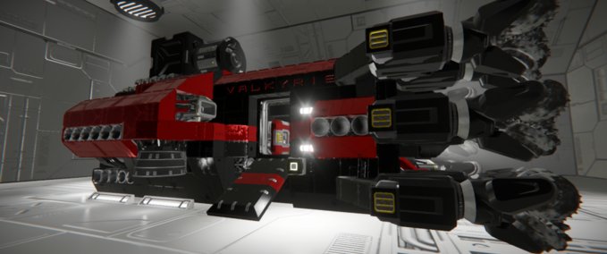 Blueprint Valkyrie Space Engineers mod