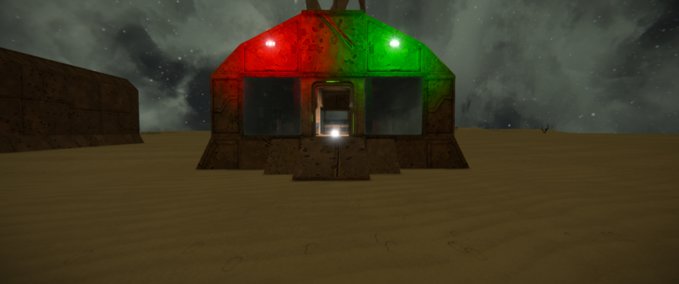 Blueprint Abandoned hangout Space Engineers mod