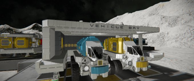 Blueprint Vehicle  Module Space1999 Space Engineers mod