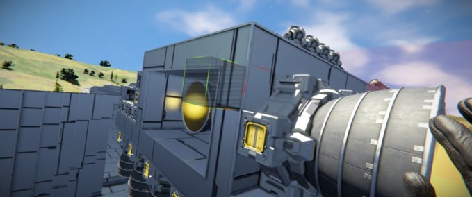 Blueprint Gruppo propulsivo grande Space Engineers mod